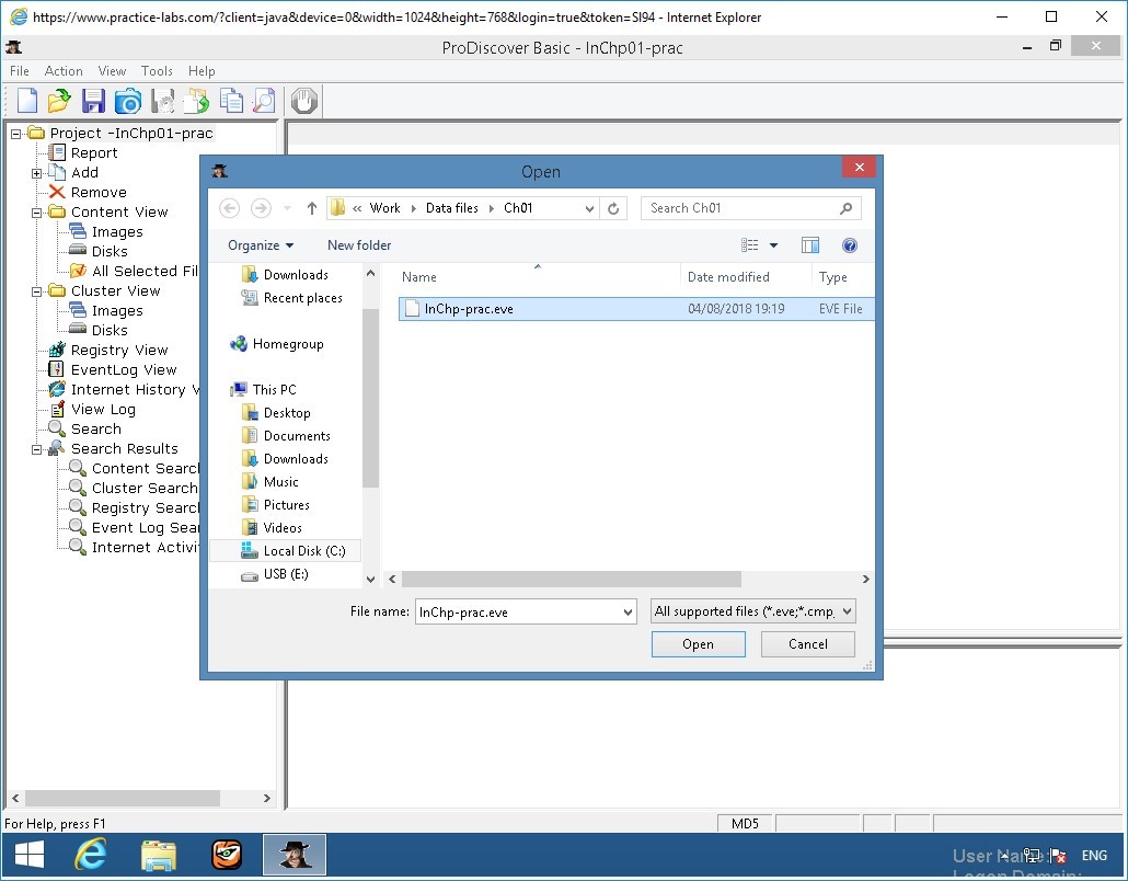 Figure 2.40 Screenshot of PLABWIN810