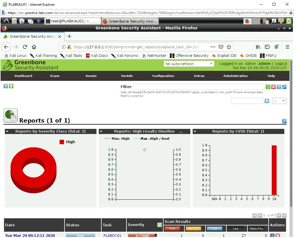 Figure 1.20 Screenshot of PLABKALI01