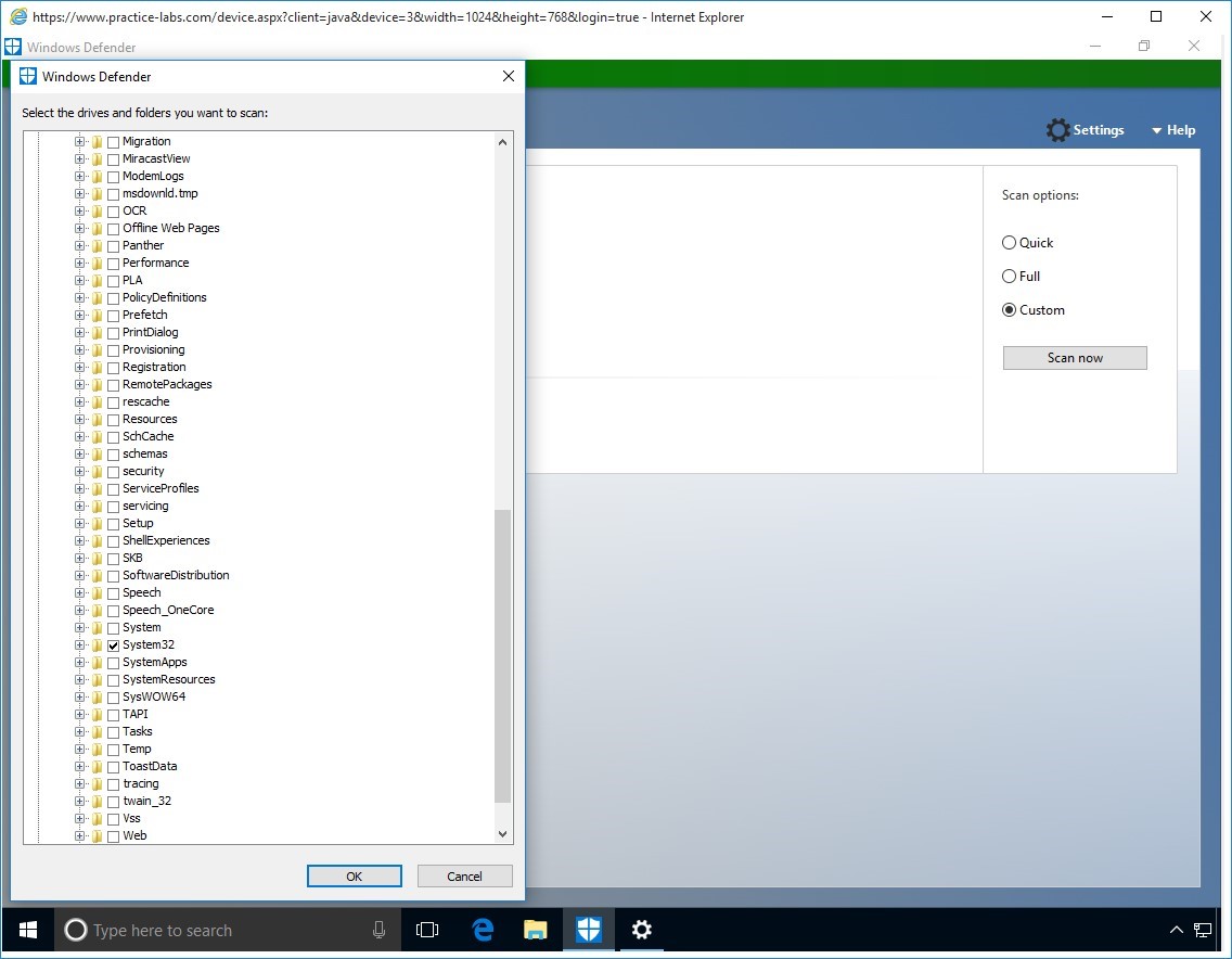 Figure 1.11 Screenshot of PLABWIN10
