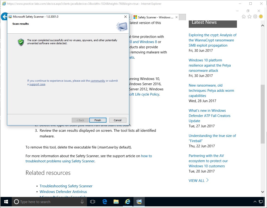 Figure 1.19 Screenshot of PLABWIN10