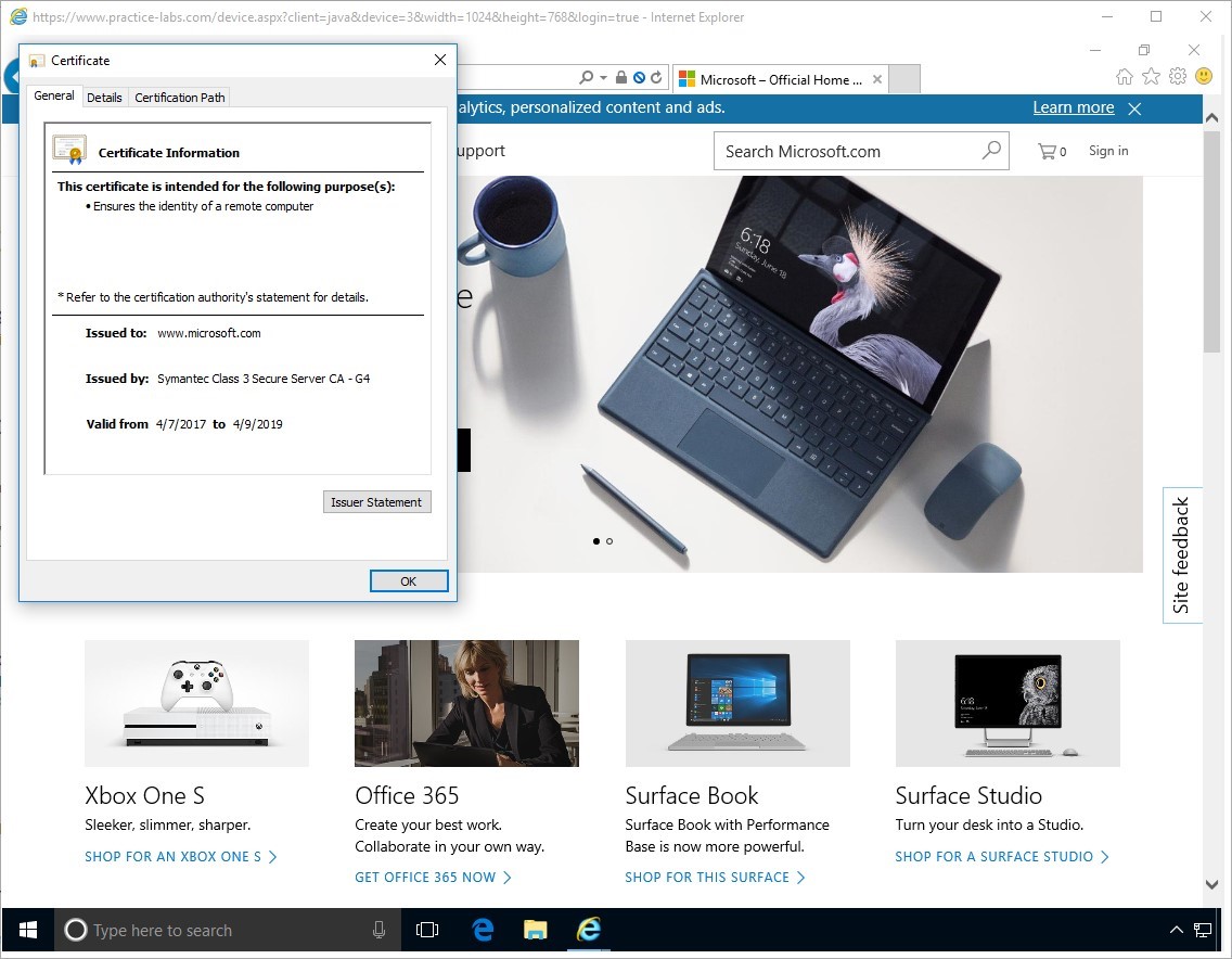 Figure 1.33 Screenshot of PLABWIN10