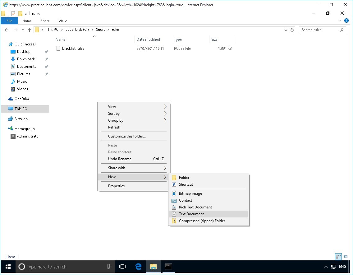 Figure 2.13 Screenshot of PLABWIN10