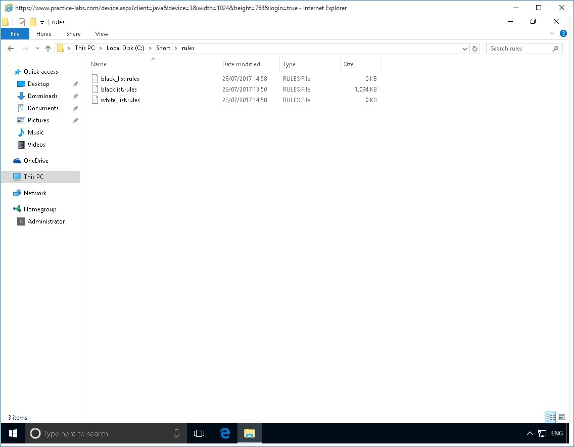 Figure 2.14 Screenshot of PLABWIN10
