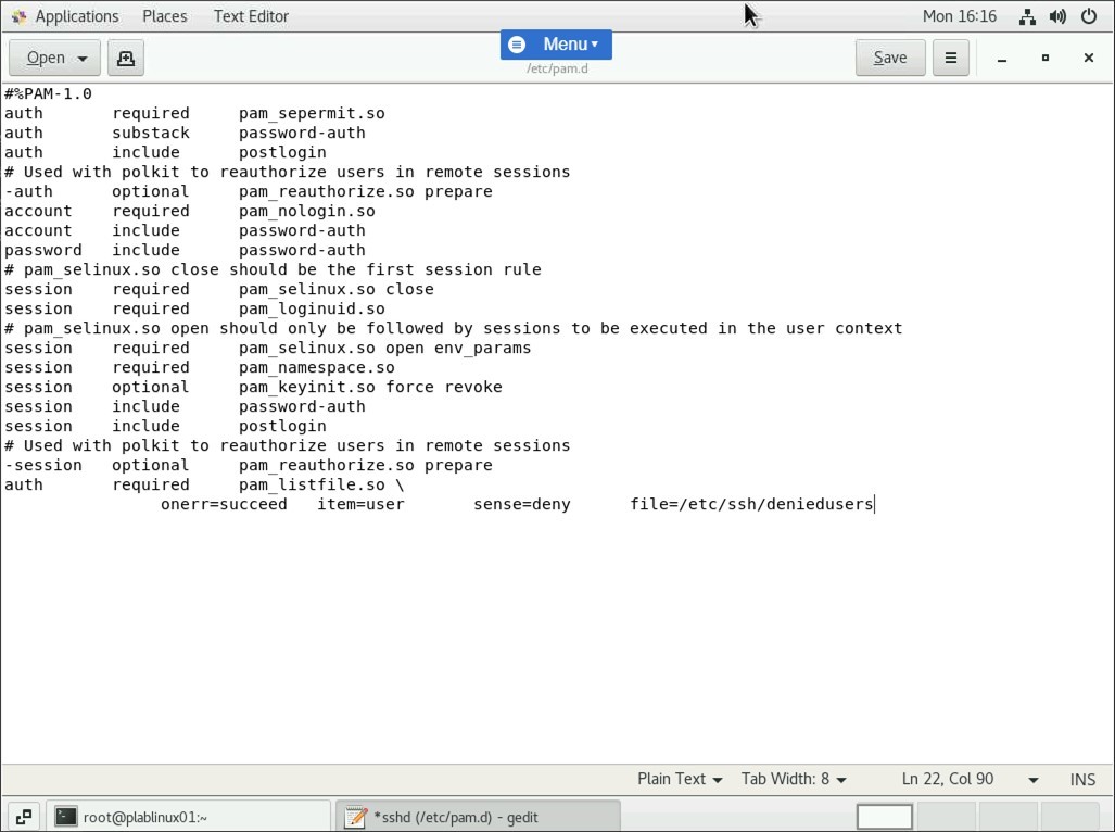 Hình 1.14 Ảnh chụp màn hình PLABLINUX01