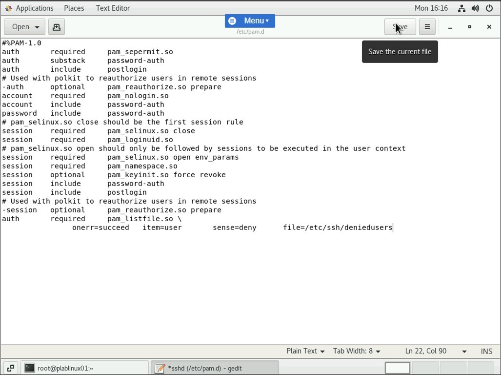 Hình 1.15 Ảnh chụp màn hình PLABLINUX01