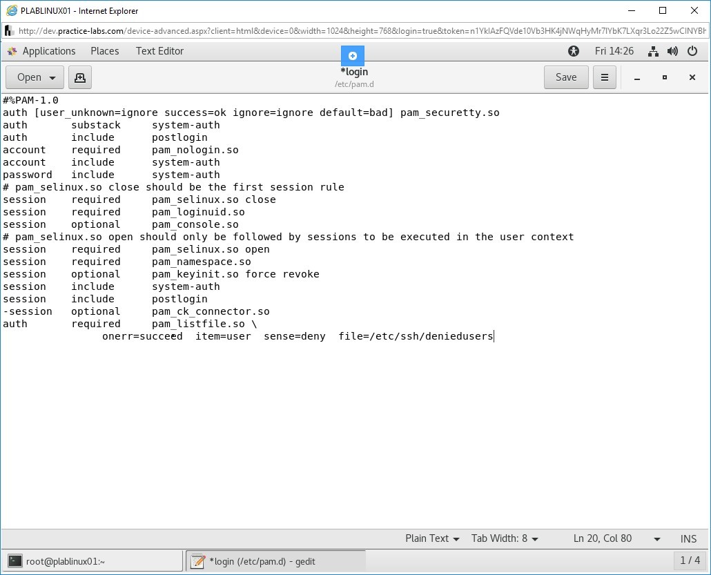Hình 1.17 Ảnh chụp màn hình PLABLINUX01